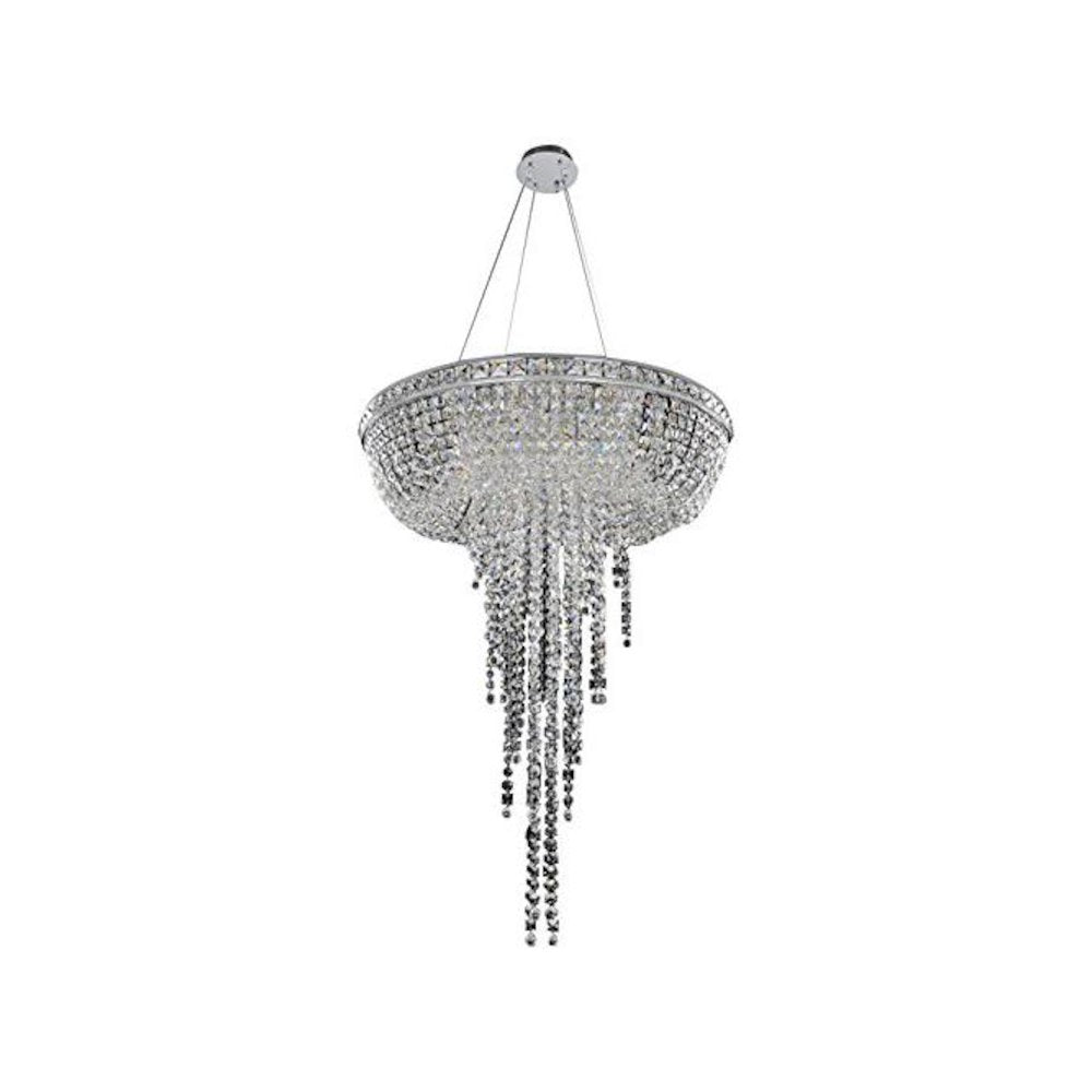 Cascata 32 Inch Convertible Pendant - Flush Mount