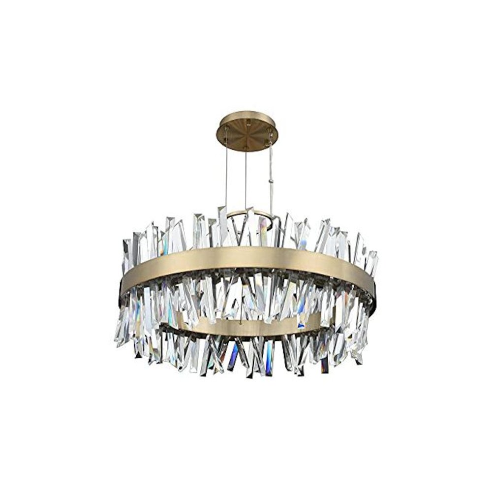 Glacier 32 Inch Round LED Pendant