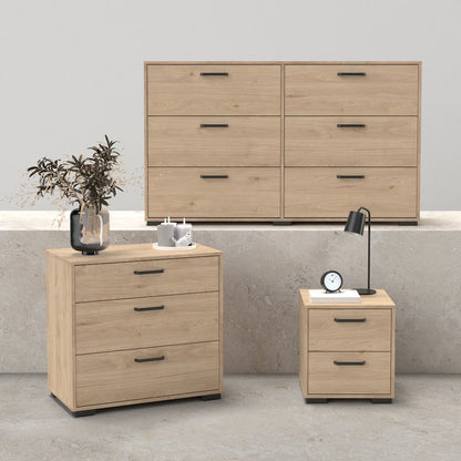 Sofia 3-Piece Bedroom Set, Jackson Hickory