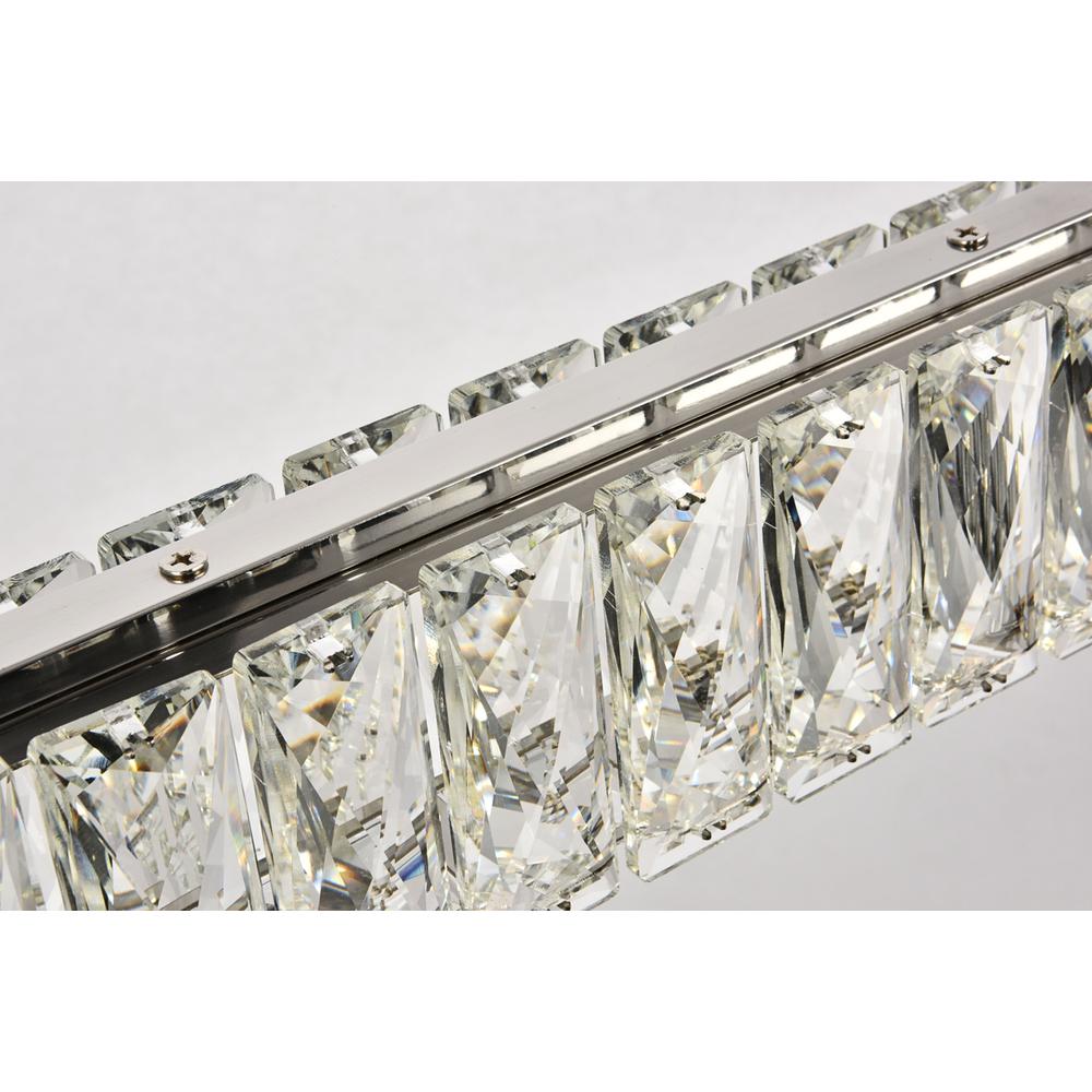 Monroe Integrated LED chip light Chrome Chandelier Clear Royal Cut Crystal