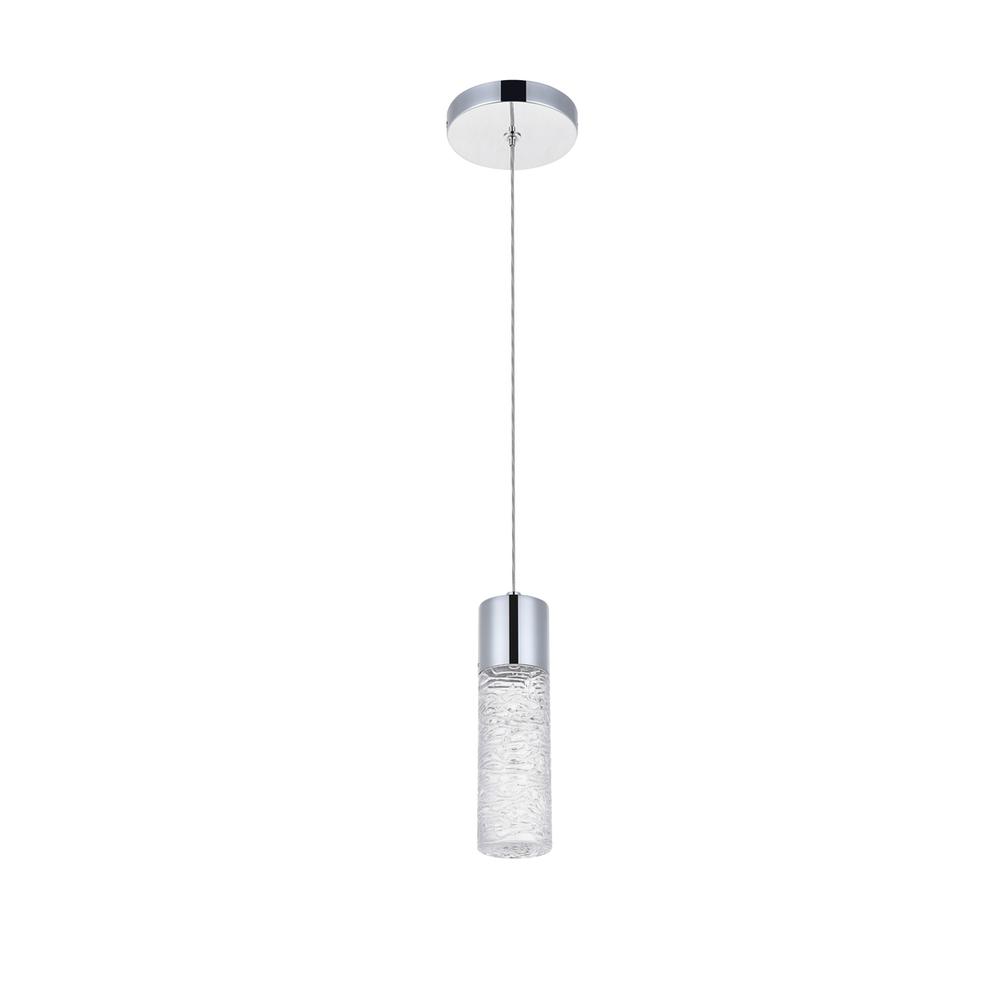 Constellation 1 light Chrome LED Pendant