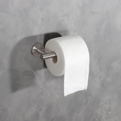 Alma 2-Piece Bathroom Hardware Set in Brushed Nickel