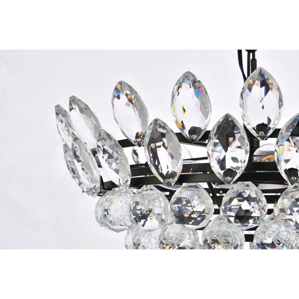 Emilia 18 inch pendant in black