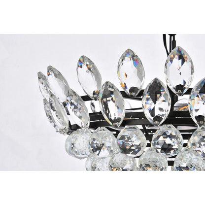 Emilia 18 inch pendant in black