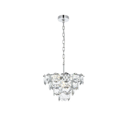 Adaline 16 Inch Chandelier In Chrome