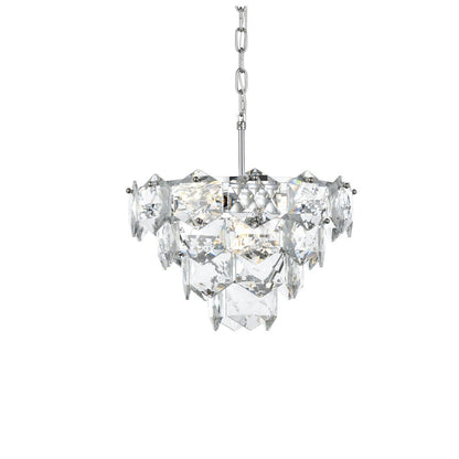 Adaline 16 Inch Chandelier In Chrome