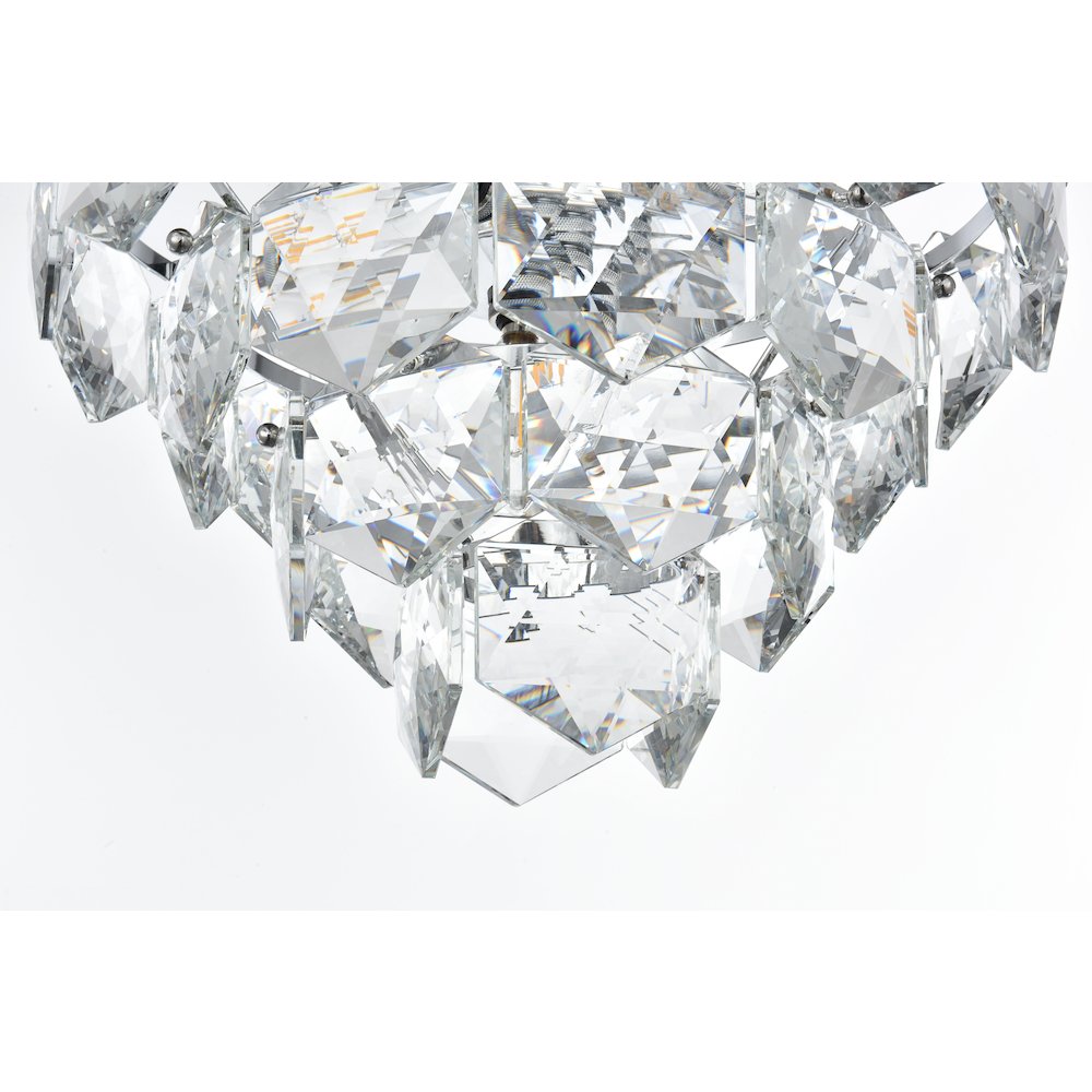 Adaline 16 Inch Chandelier In Chrome