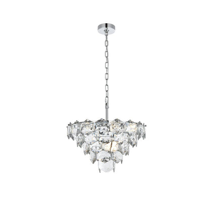 Adaline 20 Inch Chandelier In Chrome