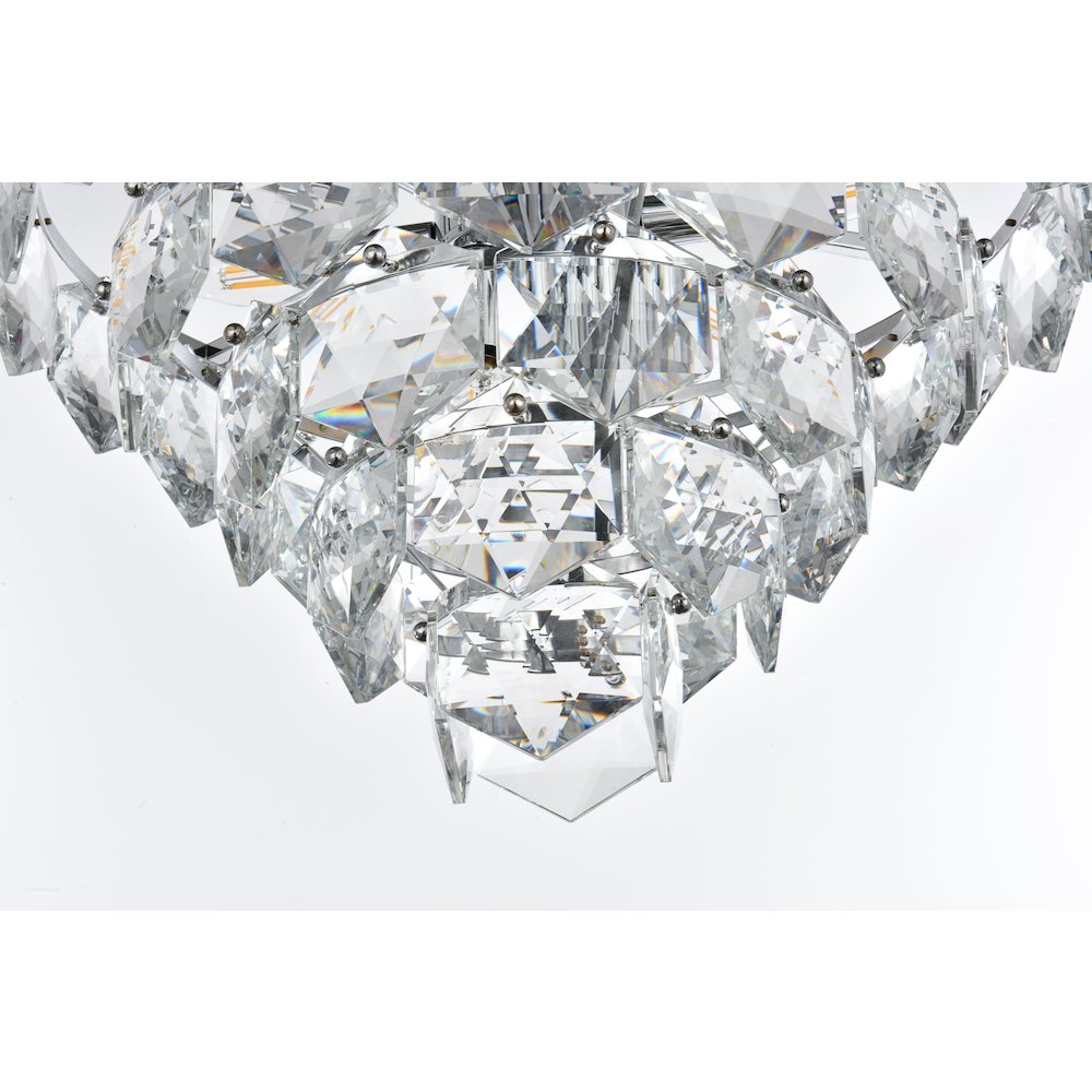 Adaline 20 Inch Chandelier In Chrome