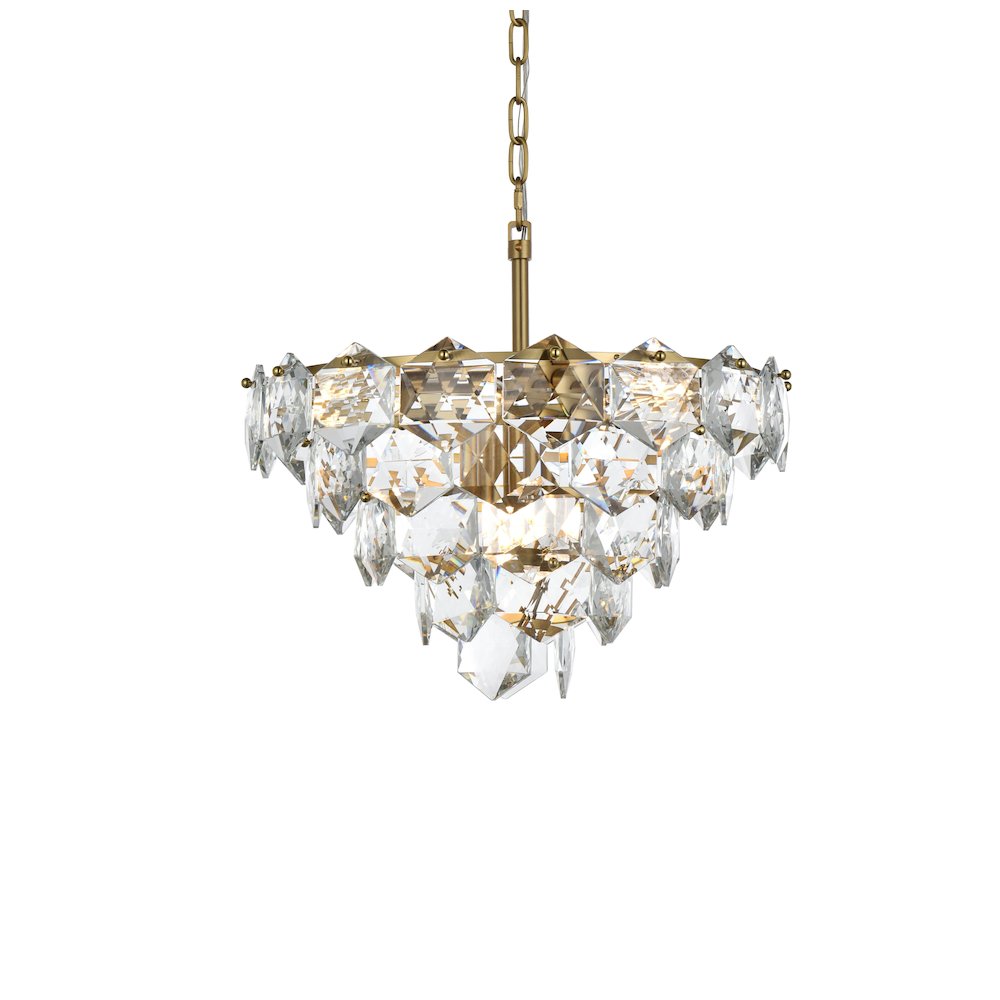 Adaline 20 Inch Chandelier In Satin Gold