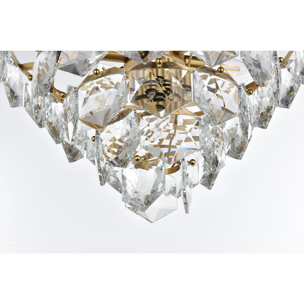 Adaline 20 Inch Chandelier In Satin Gold