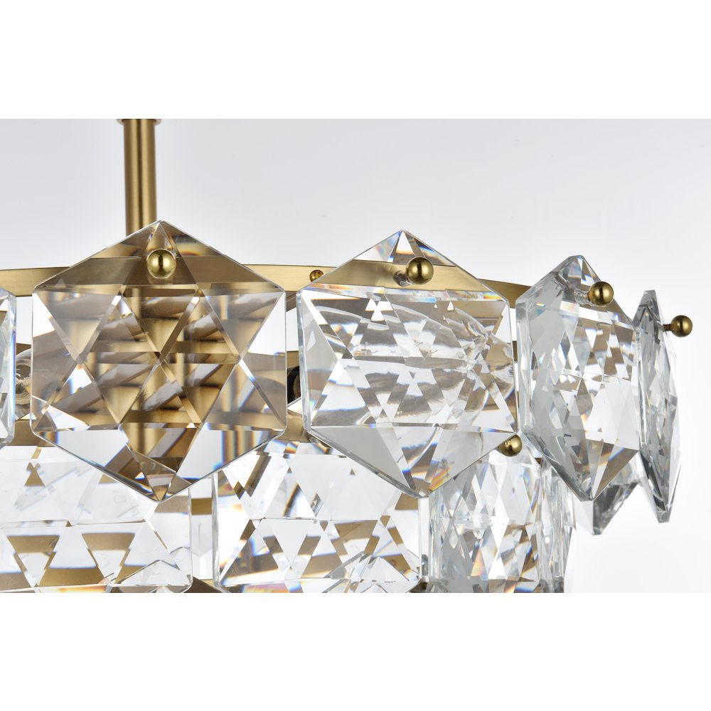 Adaline 20 Inch Chandelier In Satin Gold