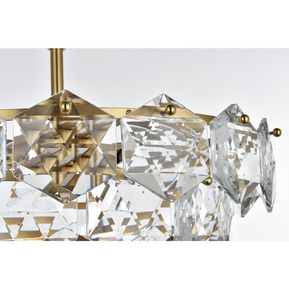 Adaline 20 Inch Chandelier In Satin Gold