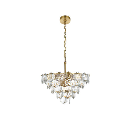 Adaline 20 Inch Chandelier In Satin Gold