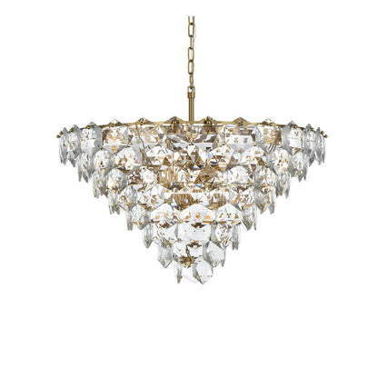 Adaline 32 Inch Chandelier In Satin Gold