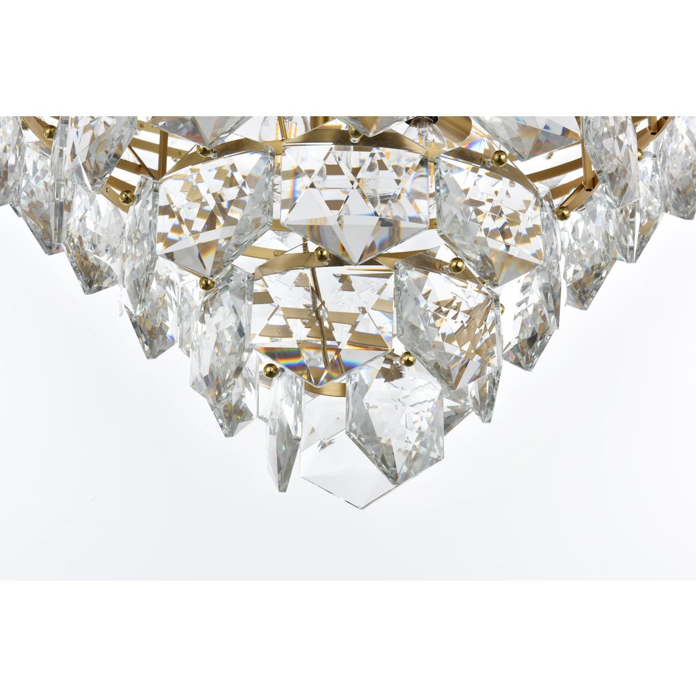 Adaline 32 Inch Chandelier In Satin Gold