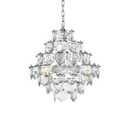 Adaline 20 Inch Chandelier In Chrome