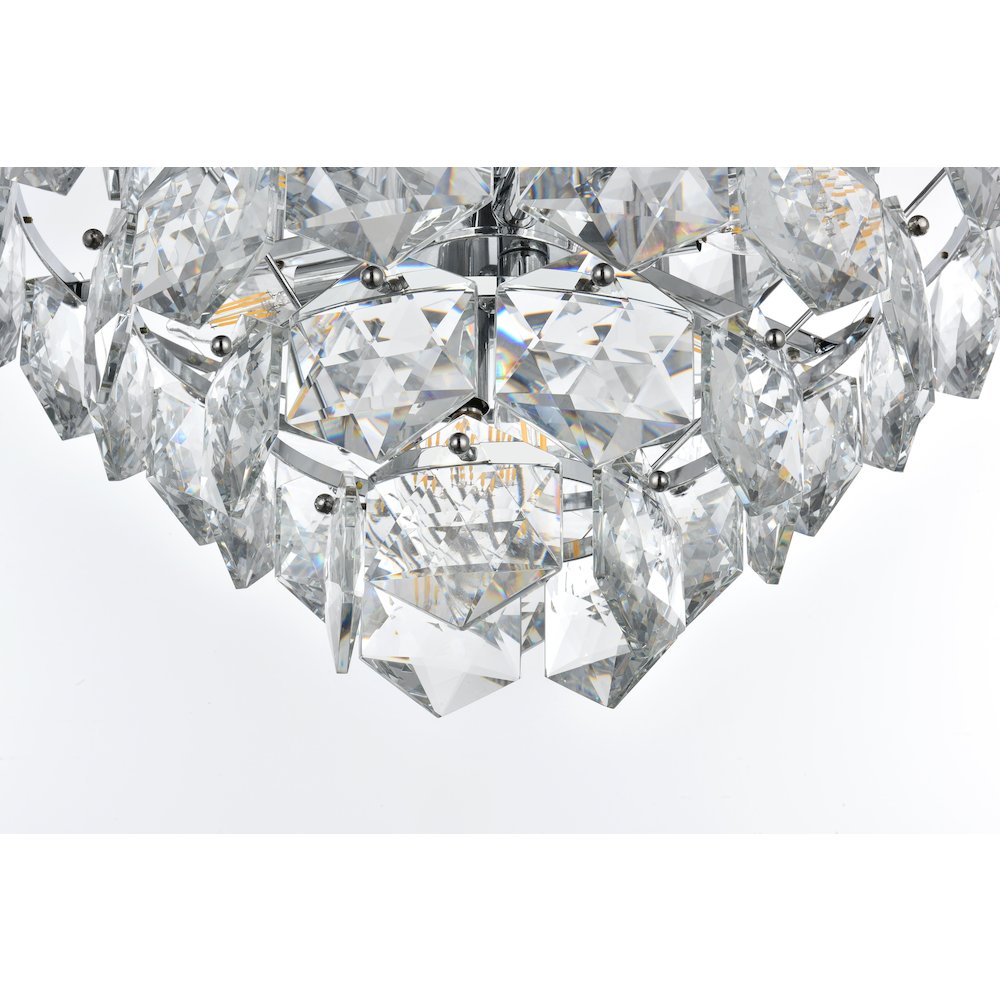 Adaline 20 Inch Chandelier In Chrome