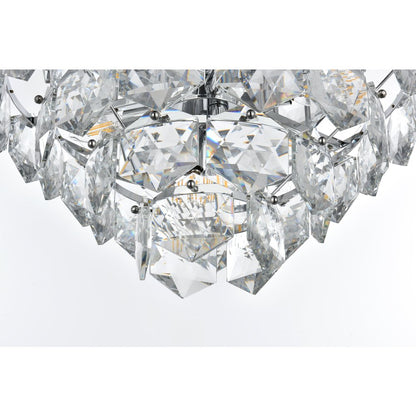 Adaline 20 Inch Chandelier In Chrome