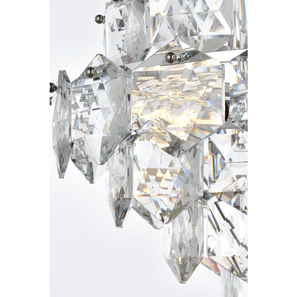 Adaline 20 Inch Chandelier In Chrome