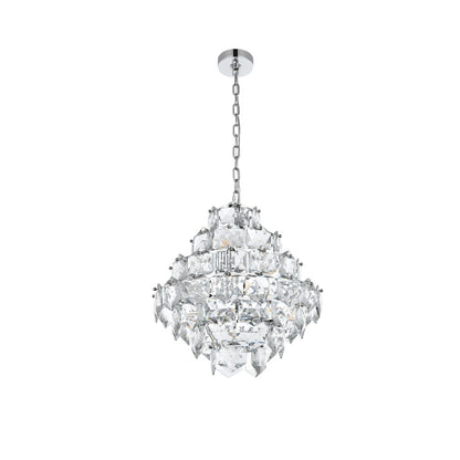 Adaline 20 Inch Chandelier In Chrome