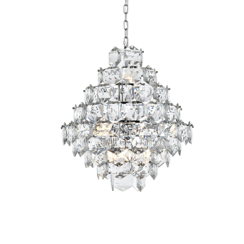 Adaline 24 Inch Chandelier In Chrome