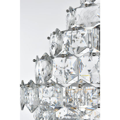 Adaline 24 Inch Chandelier In Chrome