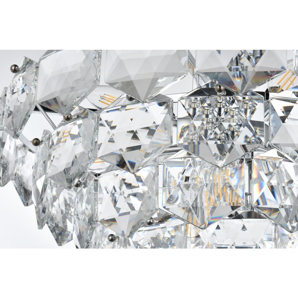 Adaline 24 Inch Chandelier In Chrome