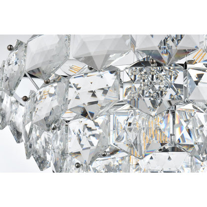 Adaline 24 Inch Chandelier In Chrome