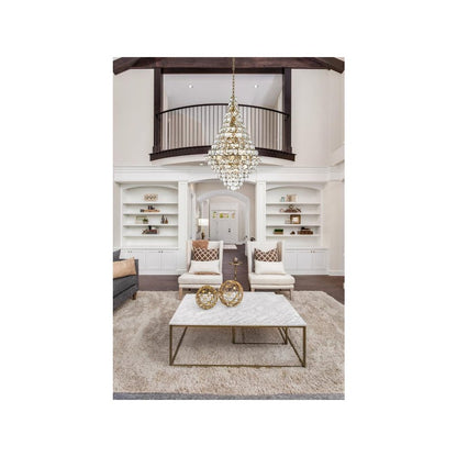 Adaline 36 Inch Chandelier In Satin Gold