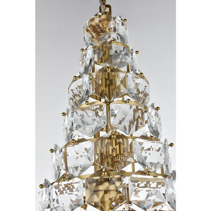Adaline 36 Inch Chandelier In Satin Gold