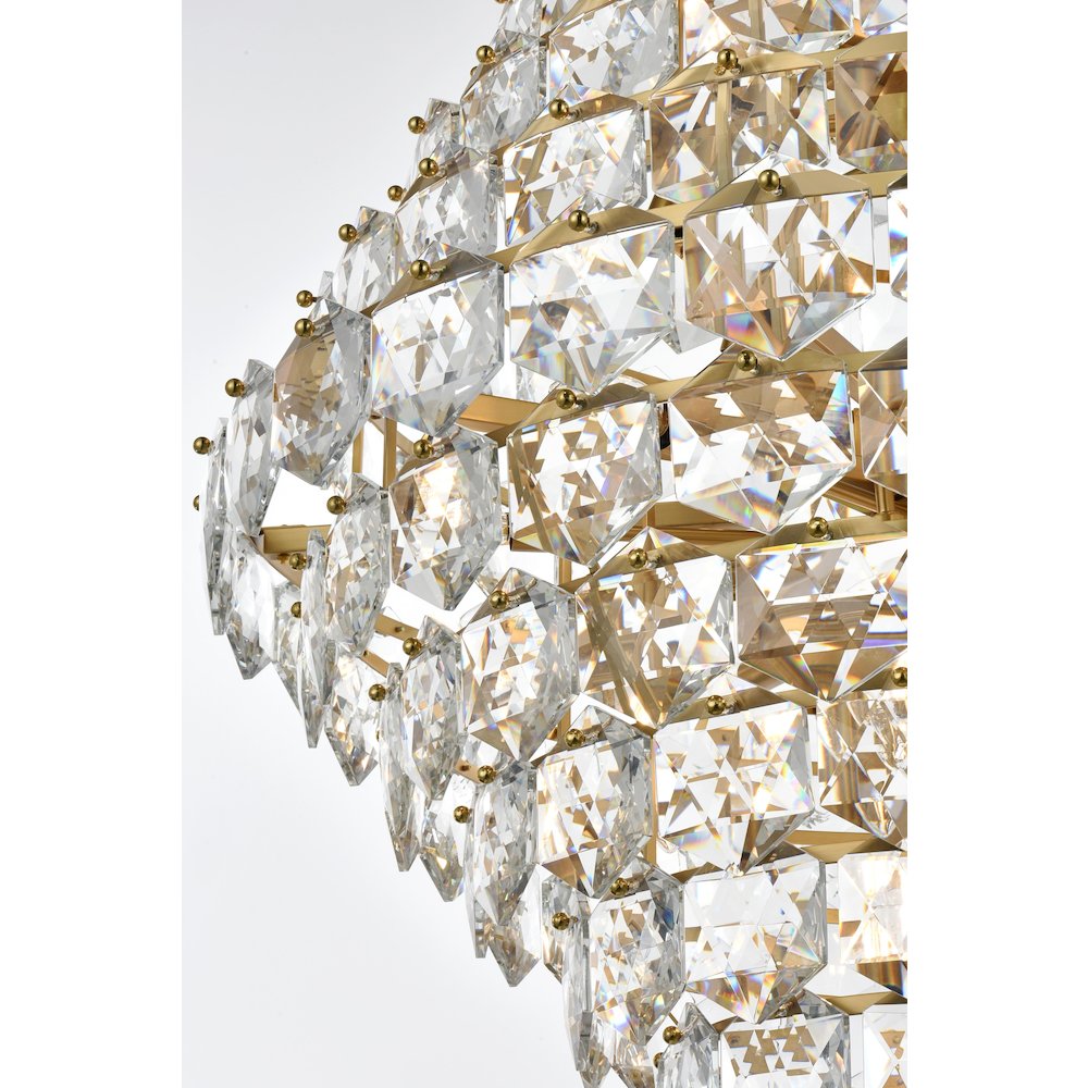 Adaline 36 Inch Chandelier In Satin Gold