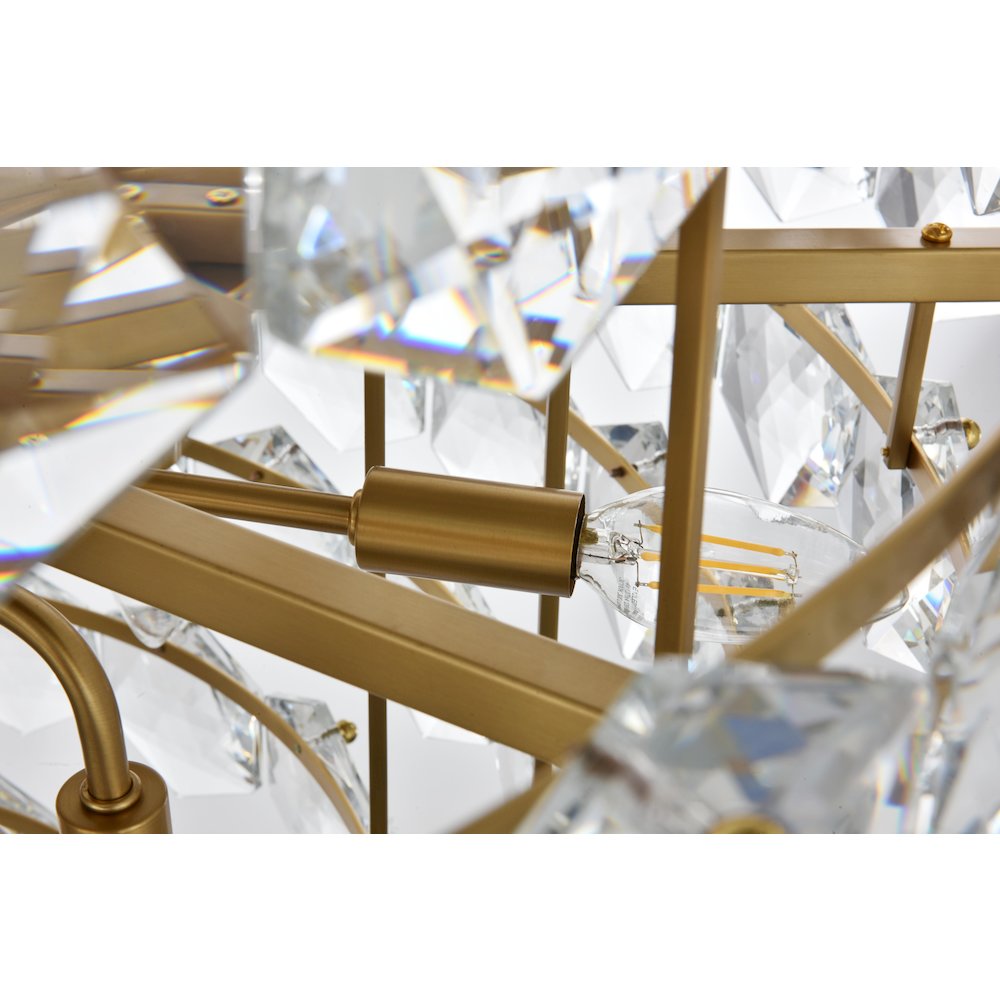 Adaline 36 Inch Chandelier In Satin Gold