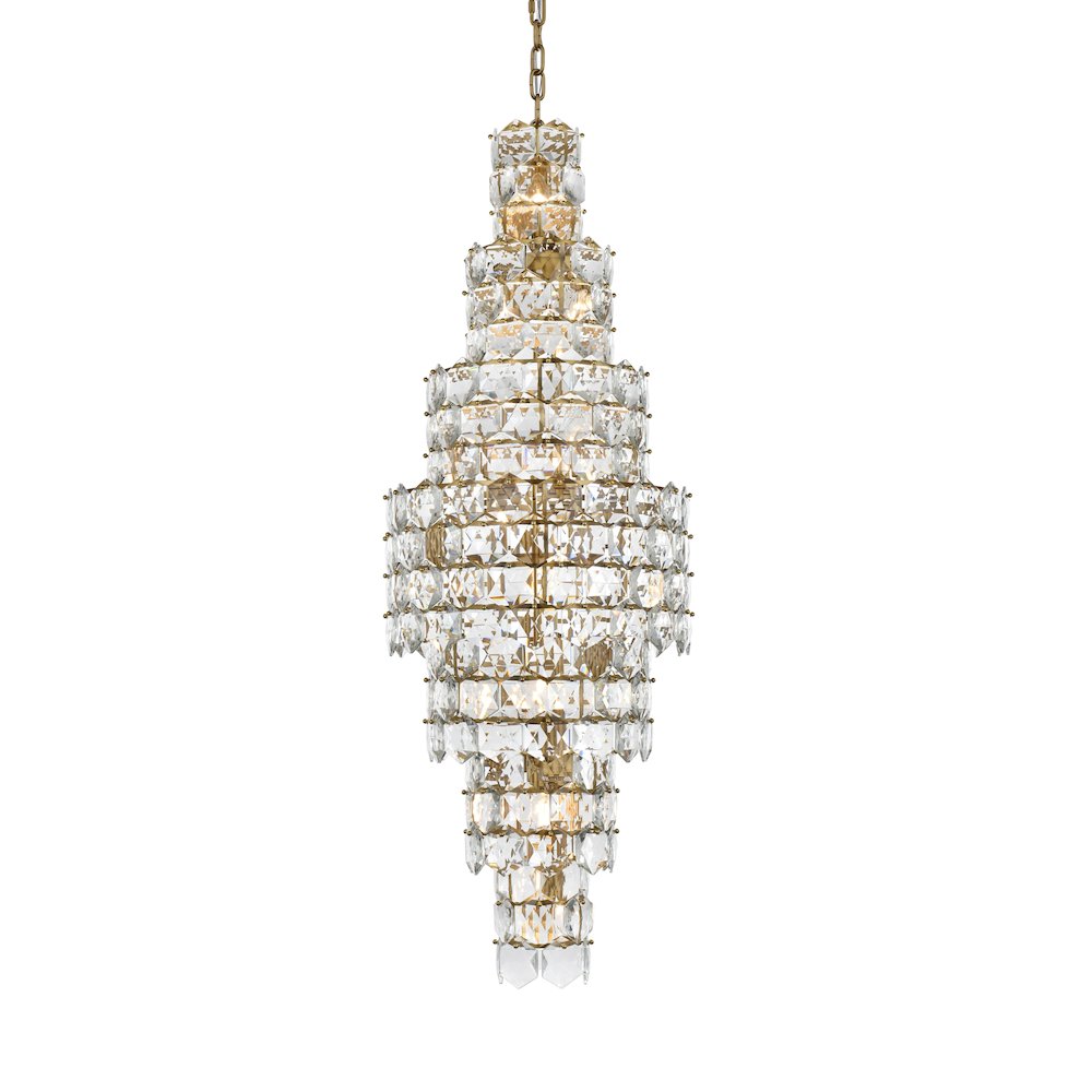 Adaline 24 Inch Chandelier In Satin Gold