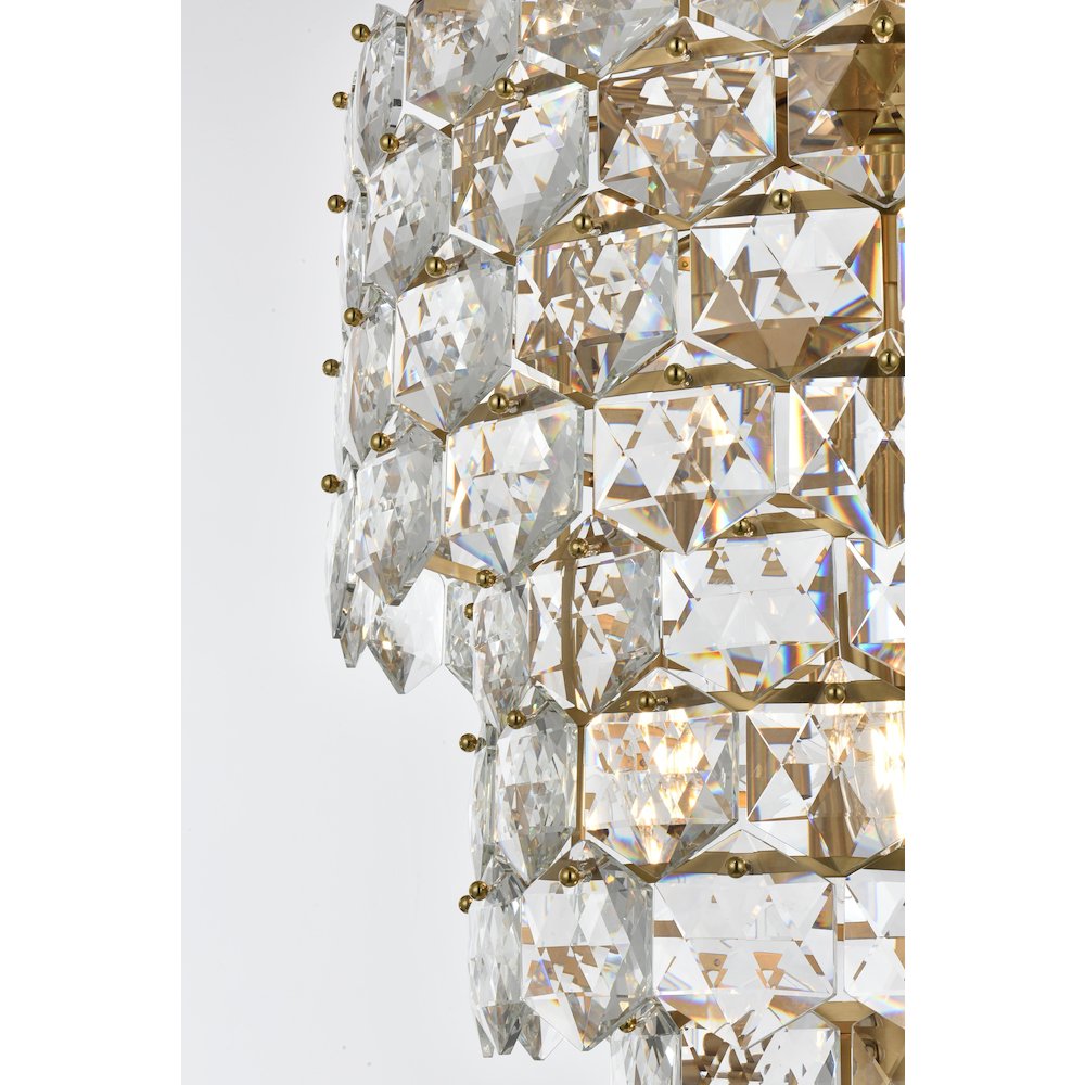Adaline 24 Inch Chandelier In Satin Gold