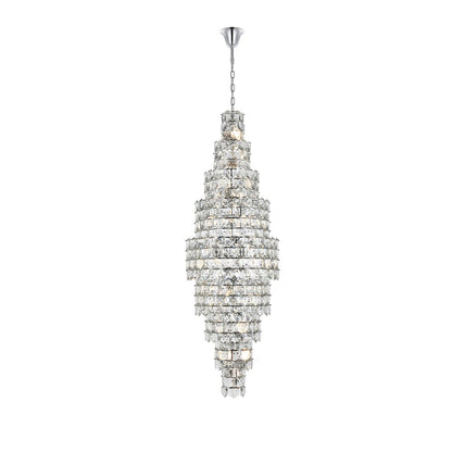 Adaline 30 Inch Chandelier In Chrome