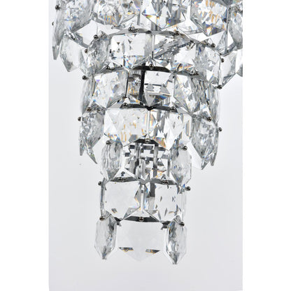 Adaline 30 Inch Chandelier In Chrome