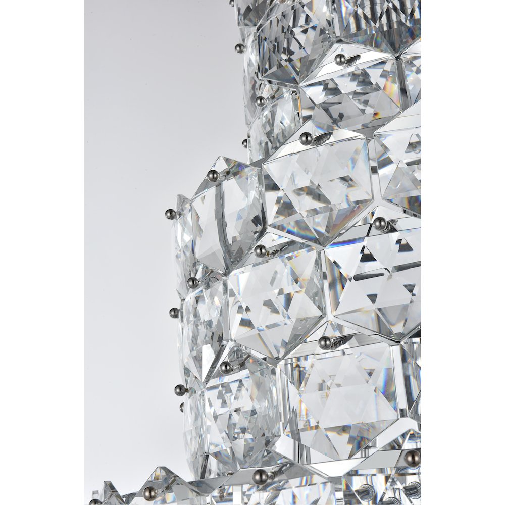 Adaline 30 Inch Chandelier In Chrome