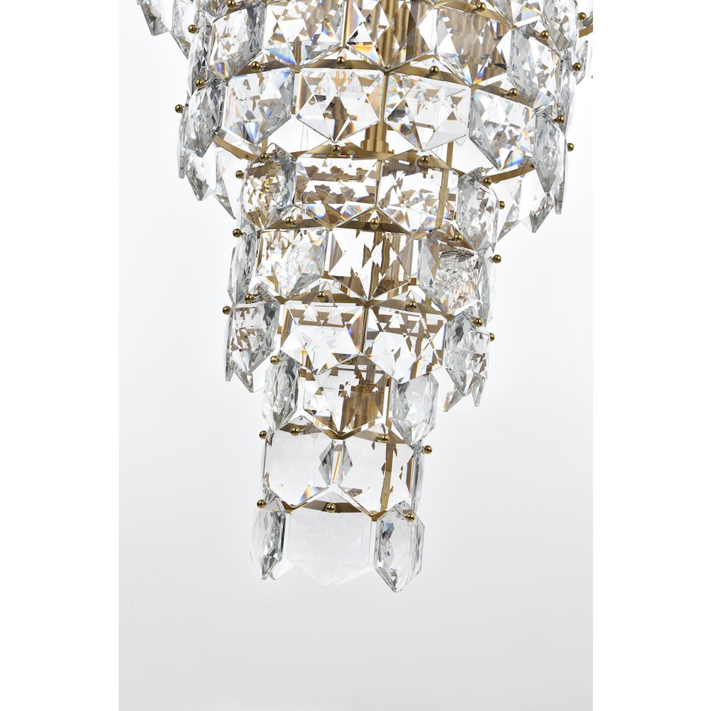 Adaline 30 Inch Chandelier In Satin Gold