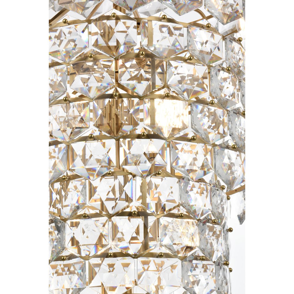 Adaline 30 Inch Chandelier In Satin Gold