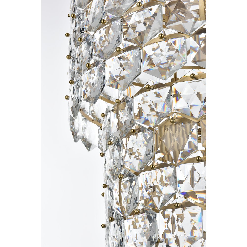 Adaline 30 Inch Chandelier In Satin Gold