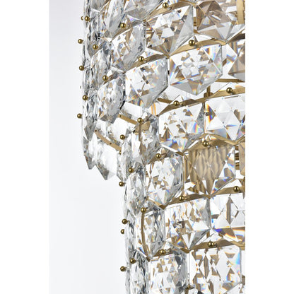 Adaline 30 Inch Chandelier In Satin Gold
