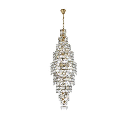 Adaline 30 Inch Chandelier In Satin Gold