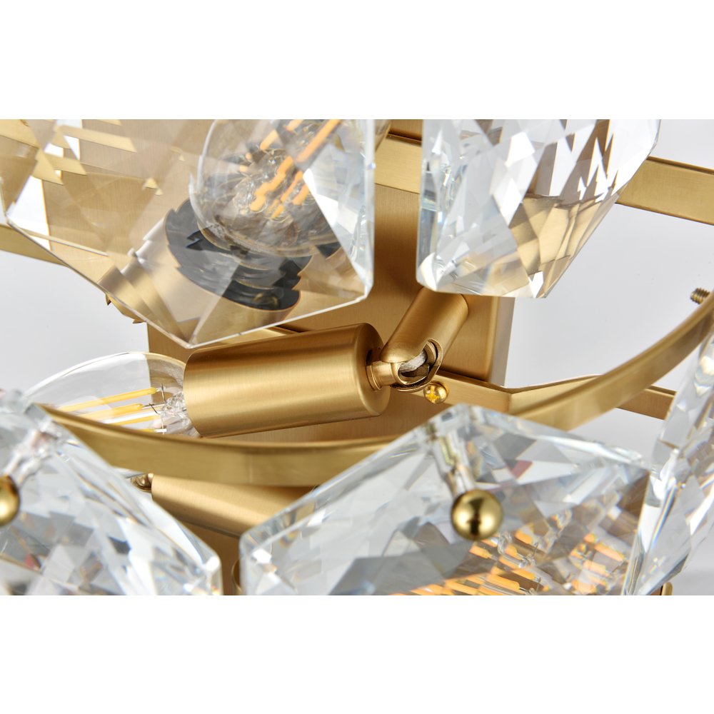 Adaline 14 Inch Wall Sconce In Satin Gold