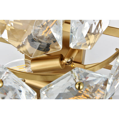 Adaline 14 Inch Wall Sconce In Satin Gold