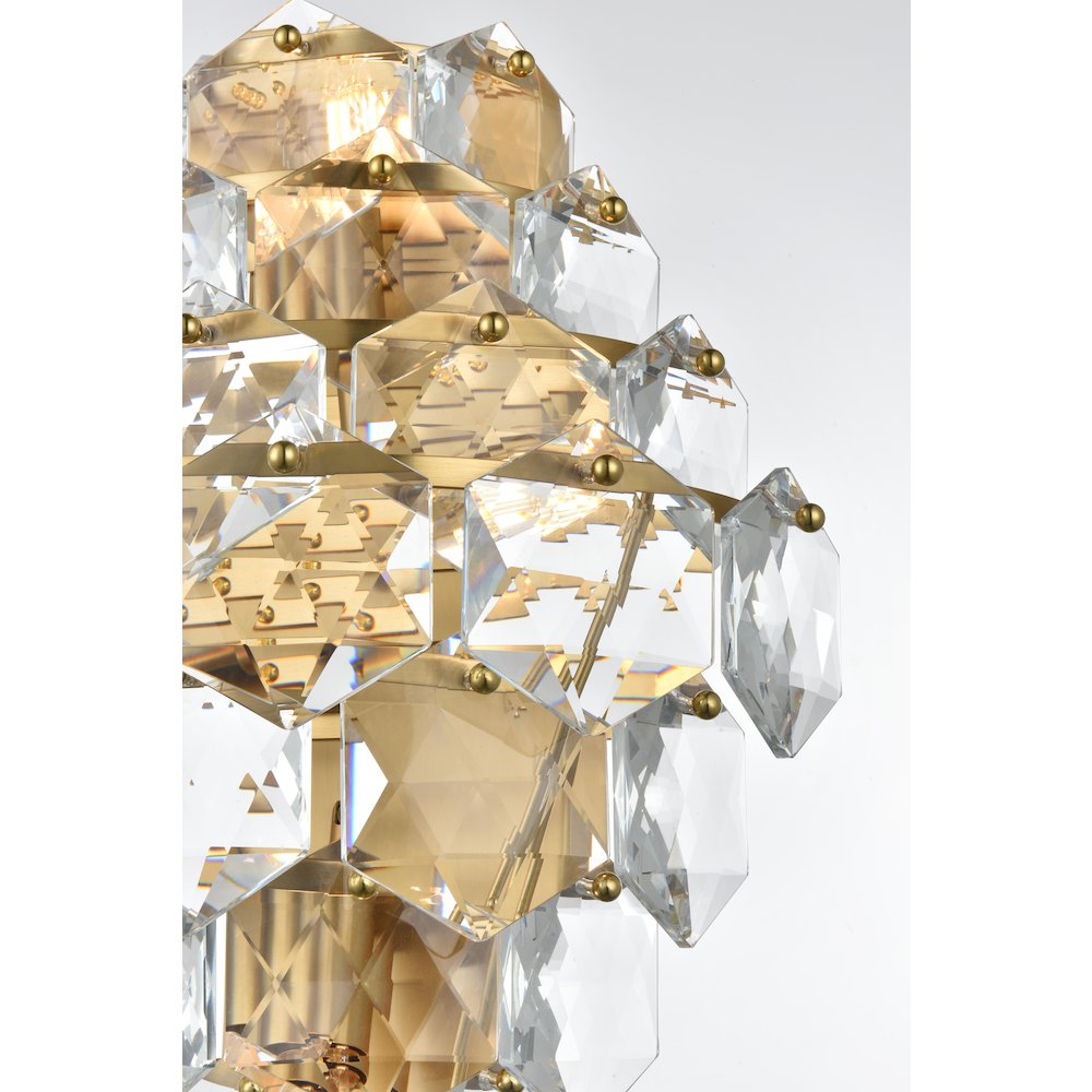 Adaline 18 Inch Wall Sconce In Satin Gold