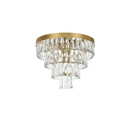Josephine 18 Inch Flush Mount In Satin Gold