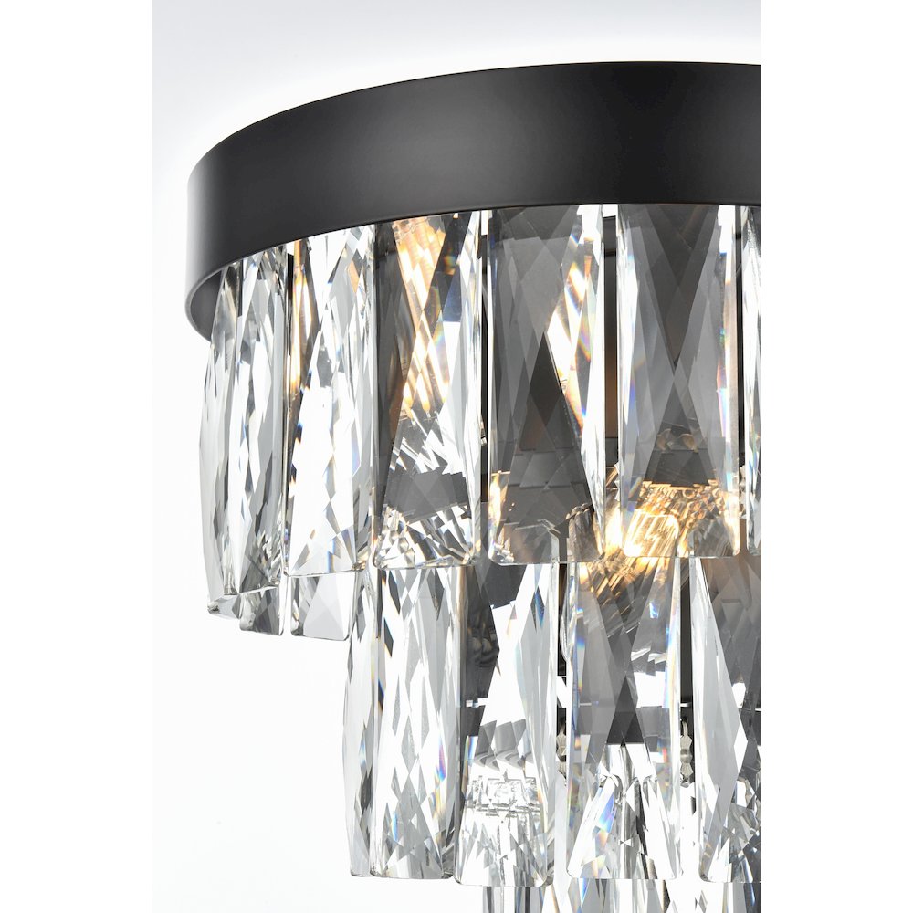 Josephine 10 Inch Wall Sconce In Black