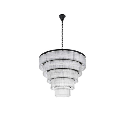 Harlow 48 inch Chandelier in Black