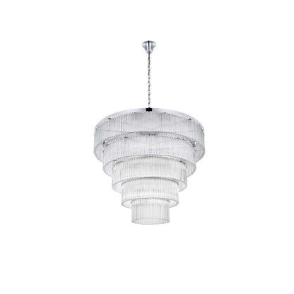 Harlow 48 inch Chandelier in Chrome